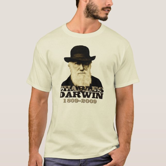 T-shirt Charles Darwin (Devant)