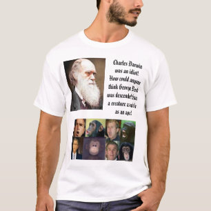 T-shirt Charles Darwin, bush_ape, Charles Darwinwas…
