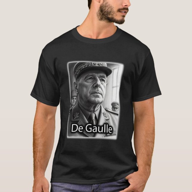 T-shirt Charles de Gaulle (Devant)
