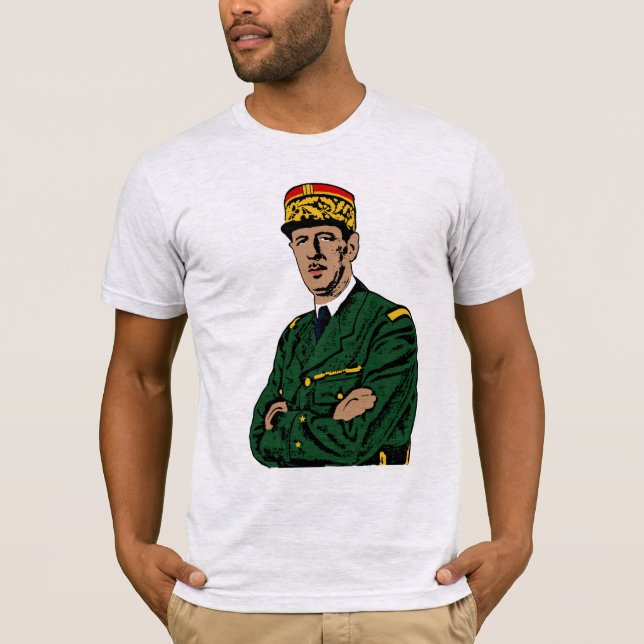 T-shirt Charles de Gaulle (Devant)