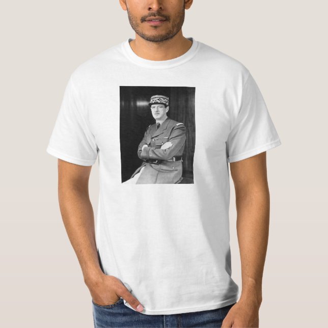 T-shirt Charles De Gaulle (Devant)