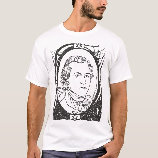 T-shirt Charles Dexter Ward Joseph Curwen Lovecraft (Devant)
