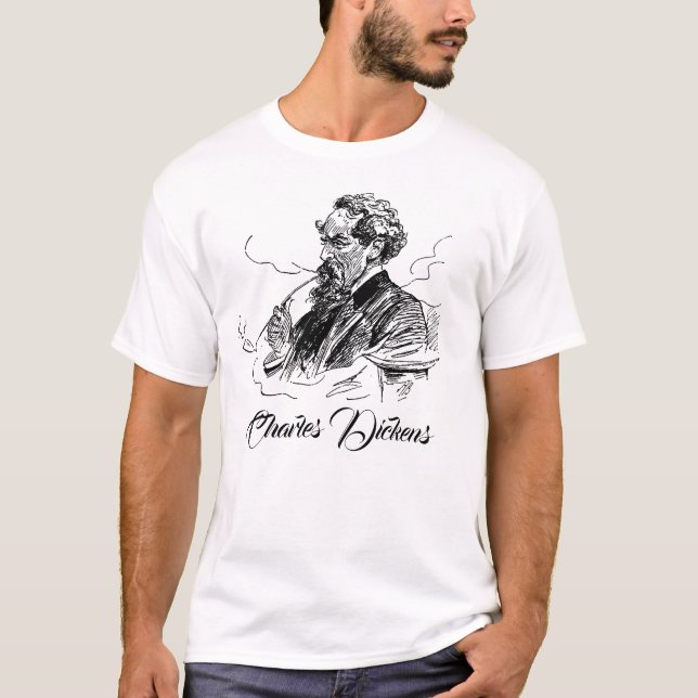 T-shirt Charles Dickens (Devant)