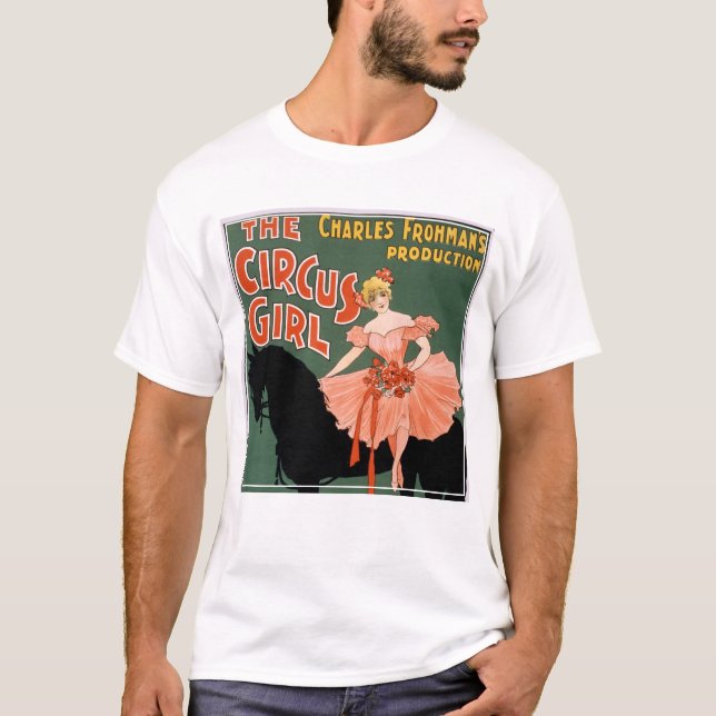 T-shirt Charles Frohman's Production, The Circus Girl 3 (Devant)