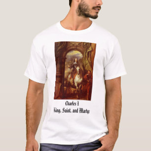 T-shirt Charles I, roi de Charles I, saint, et martyre