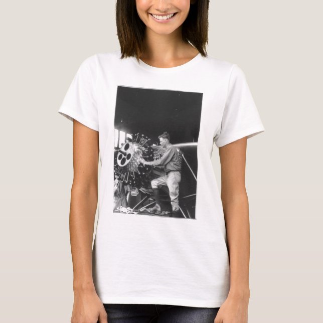 T-shirt Charles Lindbergh Circa 1927 (Devant)