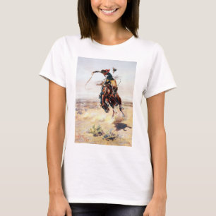 T-shirt Charles Marion Russell un mauvais Hoss