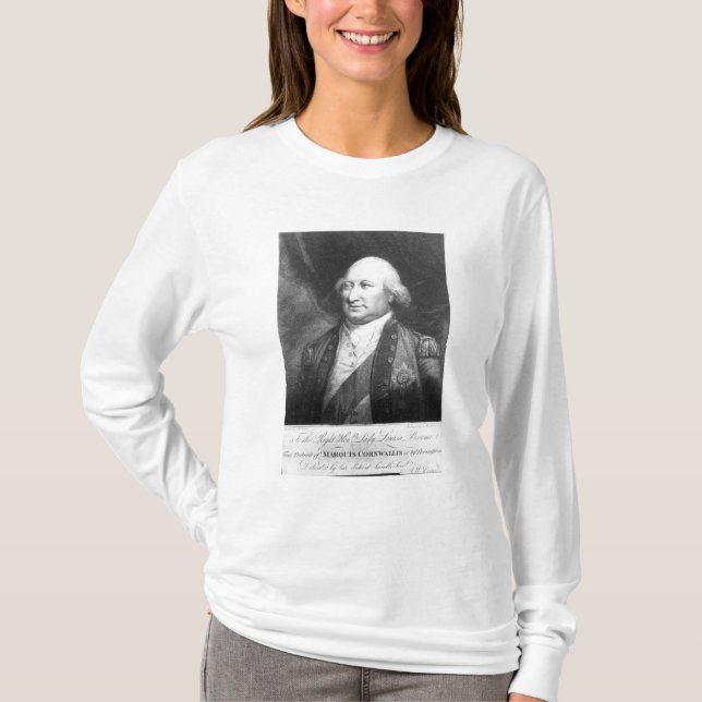 T-shirt Charles, marquis de Cornwallis, 1799 (Devant)