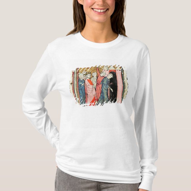 T-shirt Charles Martel s'occupe de la punition (Devant)