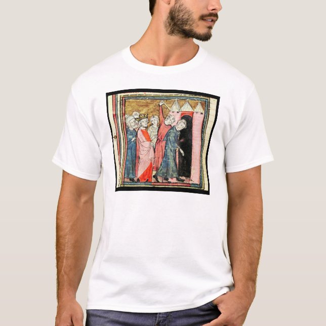 T-shirt Charles Martel s'occupe de la punition (Devant)