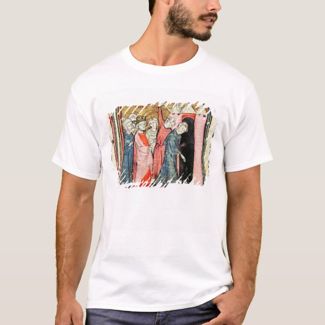 T-shirt Charles Martel s'occupe de la punition (Devant)