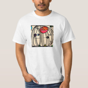 T-shirt Charles Rennie Mackintosh Vitrail