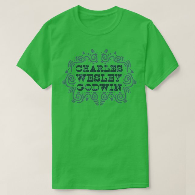 T-shirt Charles Wesley godwin grafiti (Design devant)