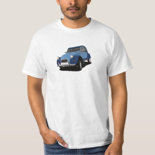 T-shirt Charleston 2CV - 6 options de couleur -