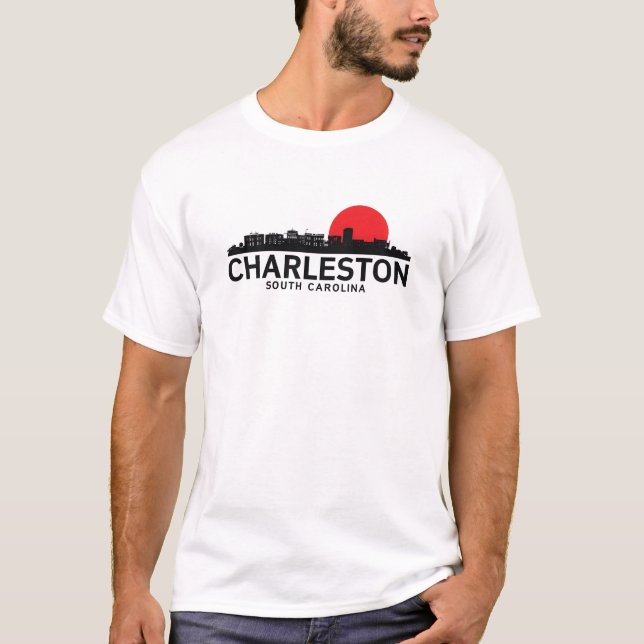 T-shirt Charleston, Caroline du Sud (Devant)