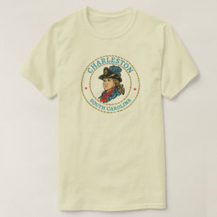 T-shirt Charleston Caroline du Sud Colonial