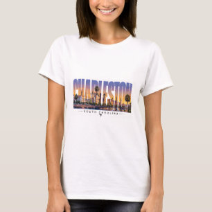 T-shirt Charleston Caroline du Sud Rue Historique Voyage