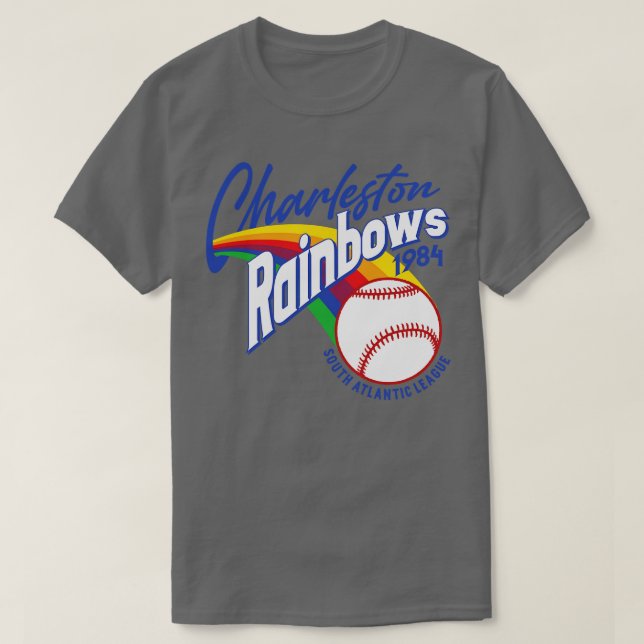 T-shirt Charleston Rainbows (Design devant)