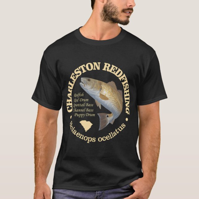T-shirt Charleston SC (rouget) (Devant)
