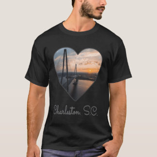 T-shirt Charleston South Carolina Vacances Pont Ravenel