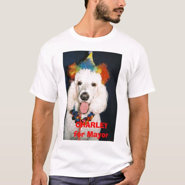 T-shirt Charley,     CHARLEY   pour le maire (Devant)