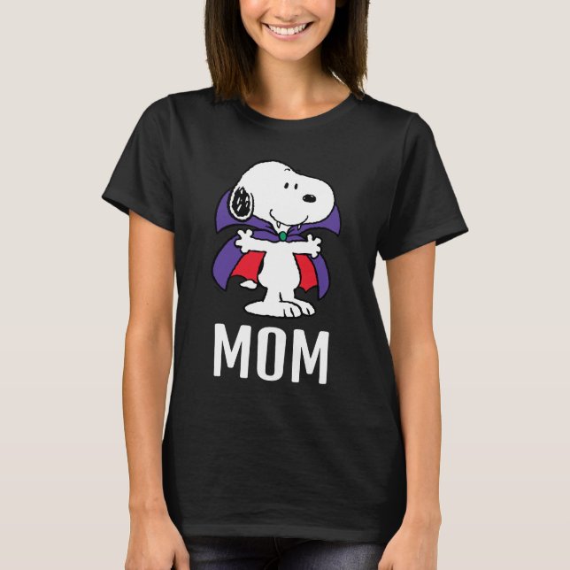 T-shirt Charlie Brown et Gang Halloween Birthday Mom (Devant)