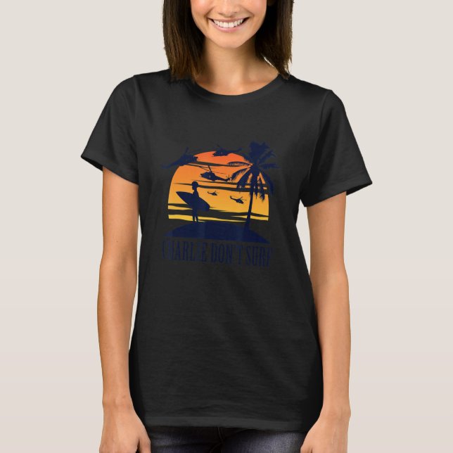 T-shirt Charlie Don't Surf Beach Apparel (Devant)
