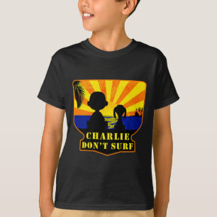 T-shirt Charlie Don't Surf _ Film Drôle Premium