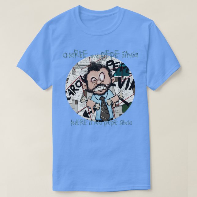 T-shirt Charlie et Pepe Silvia (Design devant)