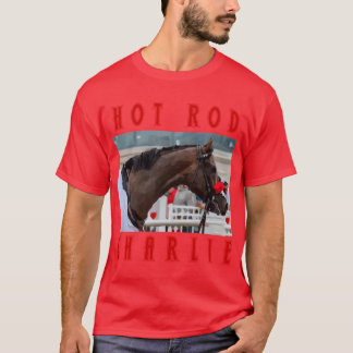 T-shirt Charlie hot rod course hippique classique