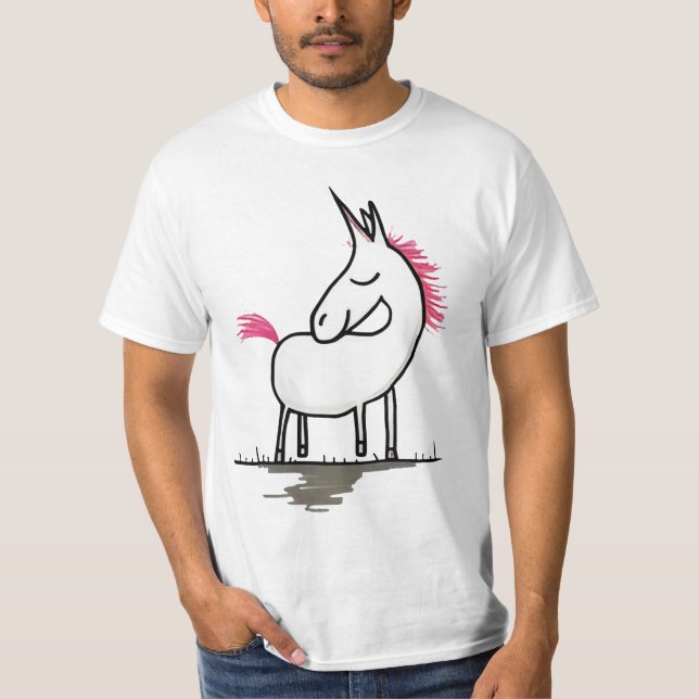 T-shirt charlie la licorne sera folle soit vous (Devant)