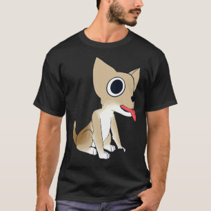 T-shirt Charlie Le Chihuahua Couleur Pleine W Bg Transpare