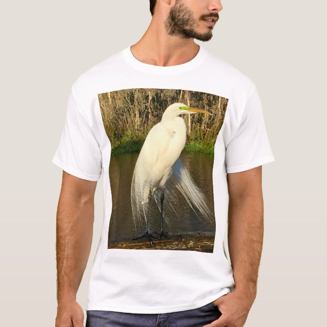 T-shirt Charlie le Grand Héron (Devant)