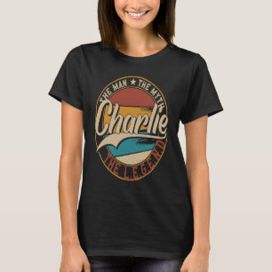 T-shirt Charlie L'homme le mythe la légende