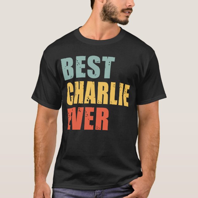 T-shirt Charlie Mever Charlie (Devant)