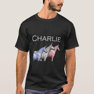 T-shirt Charlie The Unicorns Shun Raglan Baseball Tee
