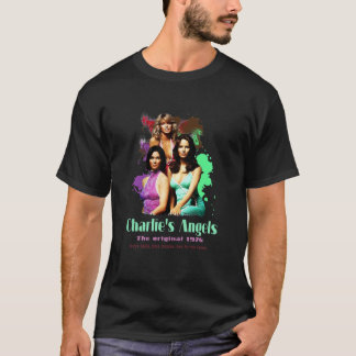 T-shirt Charlie's Angels original 1976 Gift Halloween Day,
