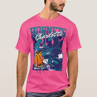 T-shirt Charlotte Basketball - Ballon de rue