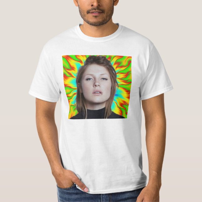 T-shirt Charlotte de witte (Devant)