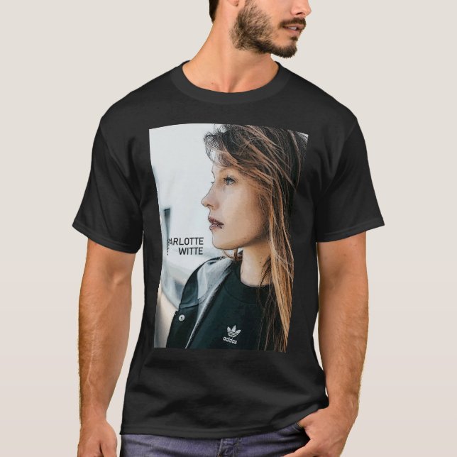 T-shirt Charlotte de witte (Devant)