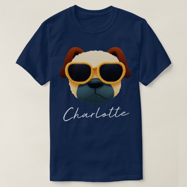 T-shirt Charlotte Dog (Design devant)