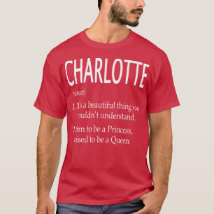 T-shirt Charlotte Name Don 111