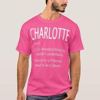 T-shirt Charlotte Name Don 178