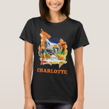 Charlotte Skyline Voyage Mid-Siècle