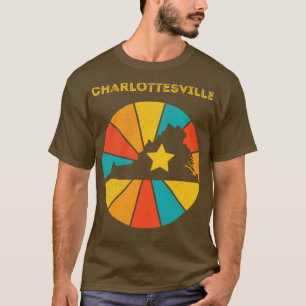 T-shirt Charlottesville Virginie Vintage désistée Souven