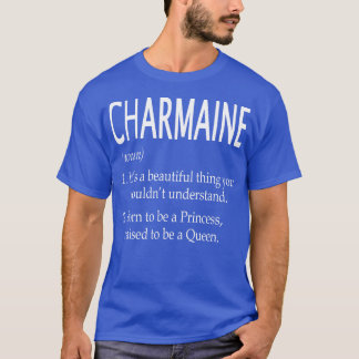 T-shirt Charmaine Nom Cadeau 40