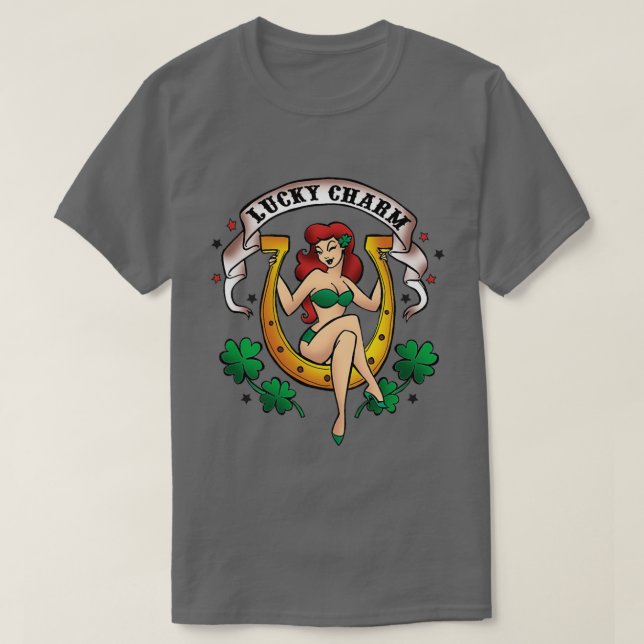 T-shirt Charme chanceux (Design devant)