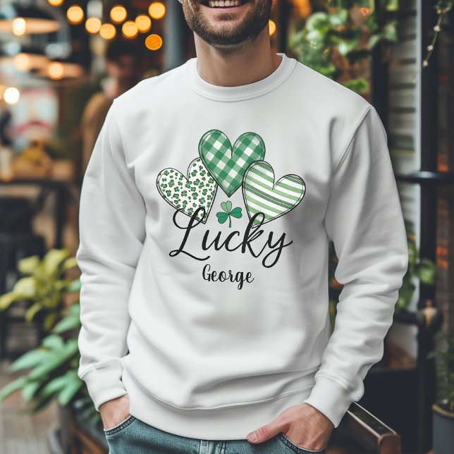 T-shirt Charme chanceux : Custom St. Patrick's Day Hommes (Lucky Charm: Custom St. Patrick's Day Men’s T-Shirt)