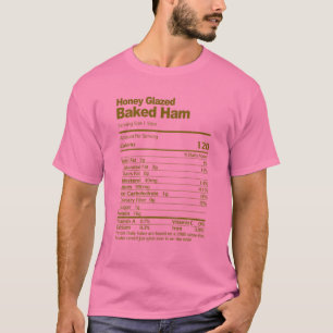 T-shirt Charme doré au lait de jambon La valeur nutritive 