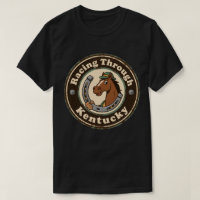 Charme du Derby du Kentucky _ Cheval avec chapeau
